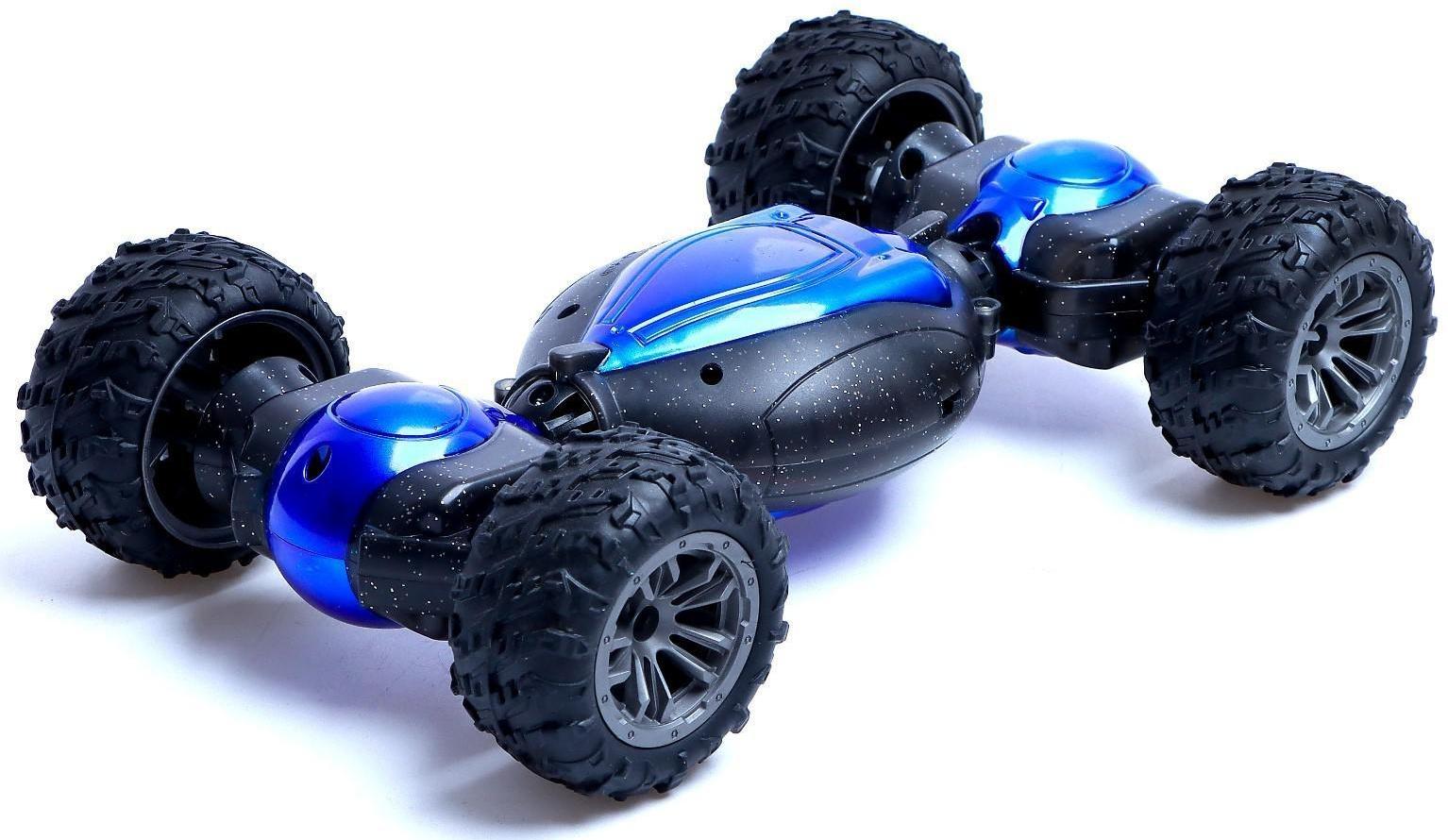 Перевёртыш Hyper, полный привод, работает от аккумулятора, цвет синий