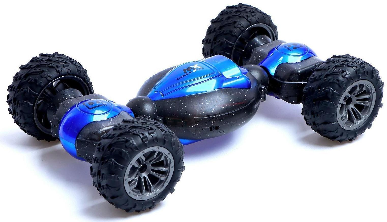 Перевёртыш Hyper, полный привод, работает от аккумулятора, цвет синий