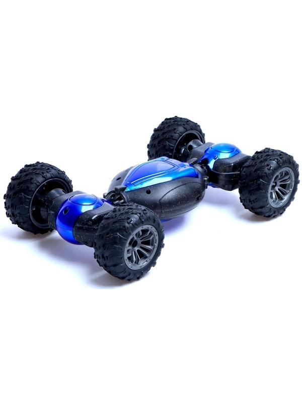 Перевёртыш Hyper, полный привод, работает от аккумулятора, цвет синий