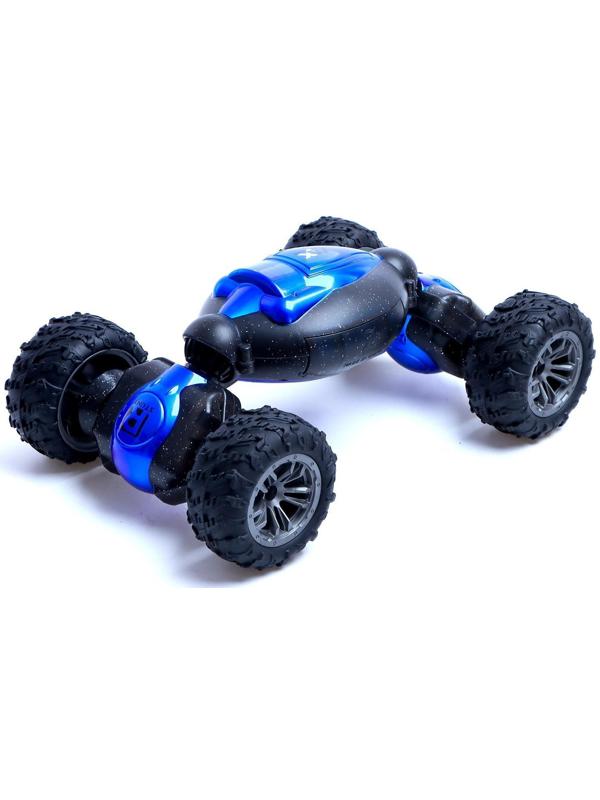 Перевёртыш Hyper, полный привод, работает от аккумулятора, цвет синий