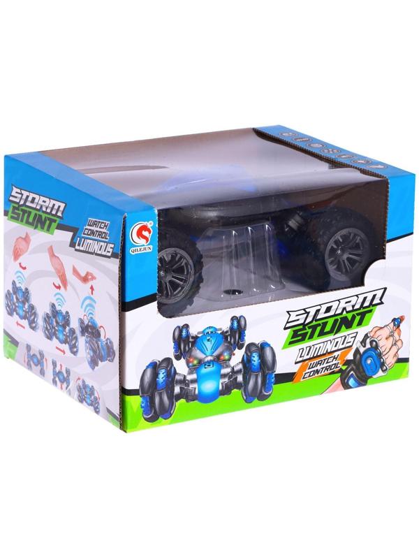 Перевёртыш Hyper, полный привод, работает от аккумулятора, цвет синий