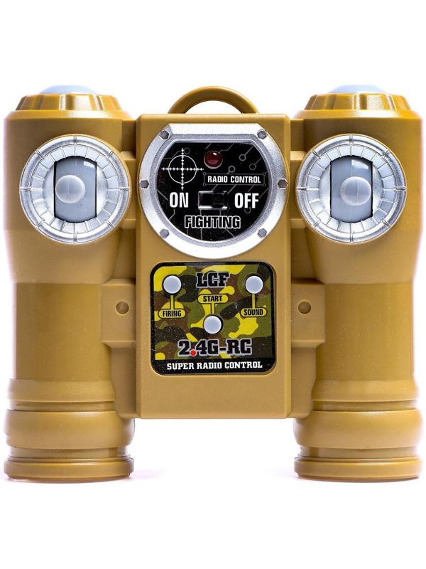 Танк радиоуправляемый «Армия», с эффектом дыма, работает от аккумулятора