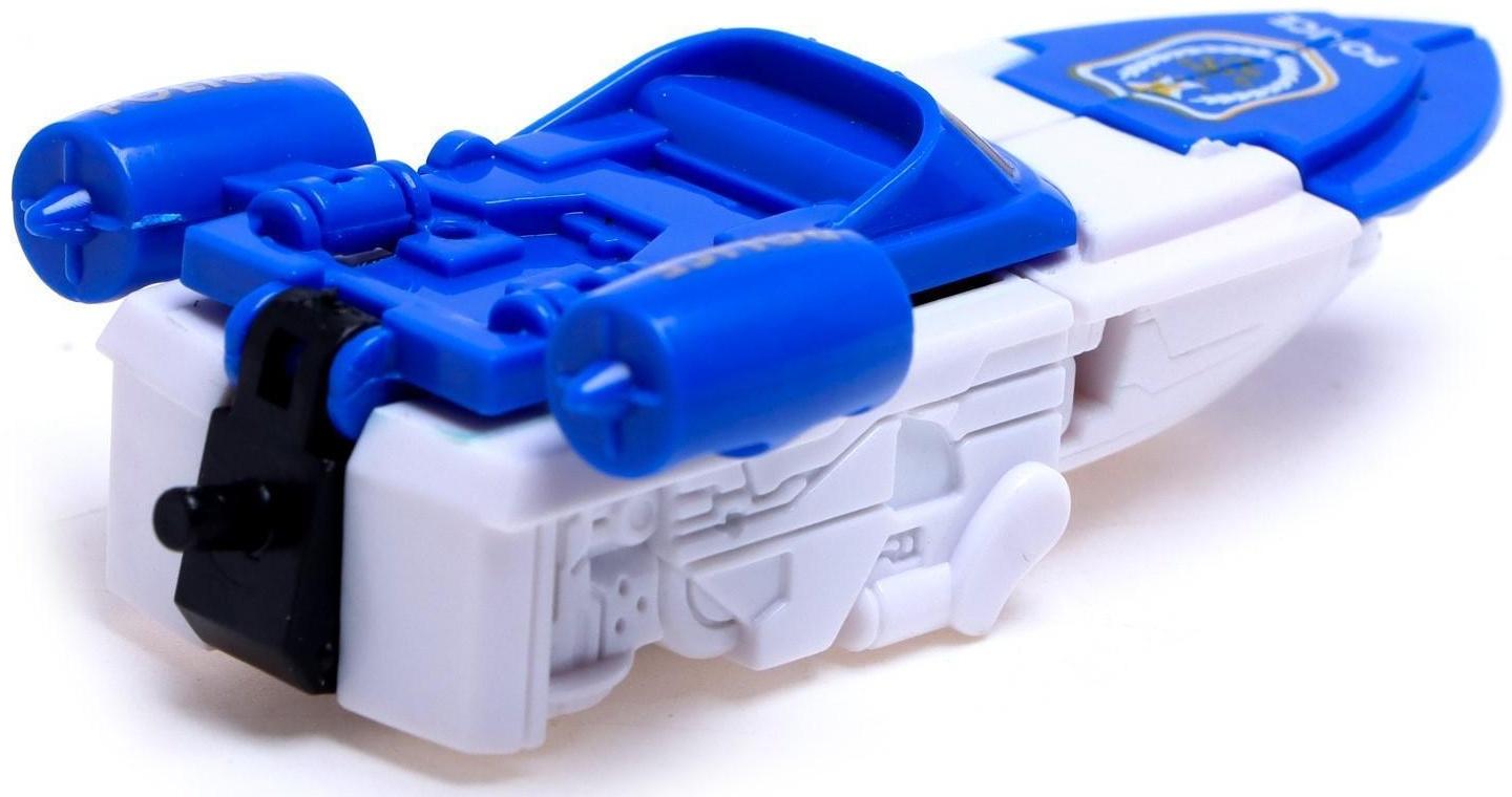 Набор роботов «Полицейский отряд», 5 трансформеров, собираются в 1 робота