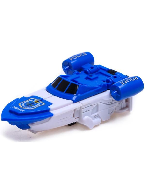 Набор роботов «Полицейский отряд», 5 трансформеров, собираются в 1 робота
