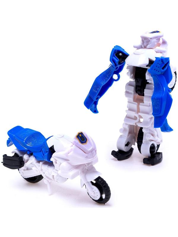 Набор роботов «Полицейский отряд», 5 трансформеров, собираются в 1 робота
