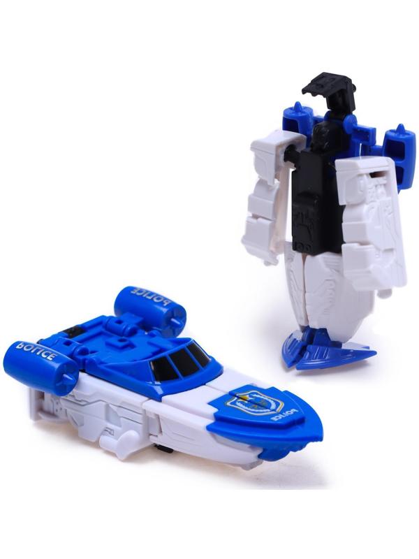 Набор роботов «Полицейский отряд», 5 трансформеров, собираются в 1 робота