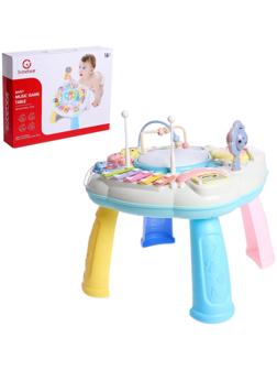 Развивающий столик «Учусь играть», световые и звуковые эффекты