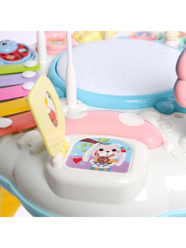 Развивающий столик «Учусь играть», световые и звуковые эффекты