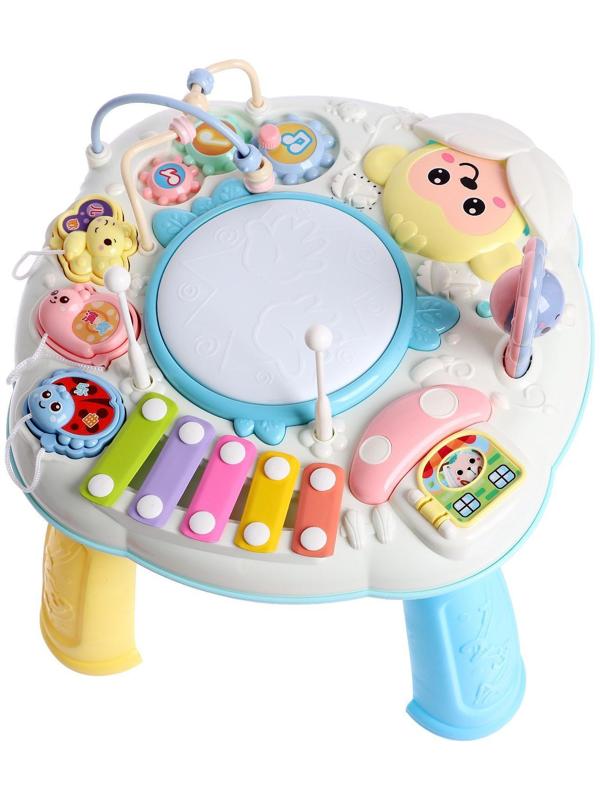 Развивающий столик «Учусь играть», световые и звуковые эффекты