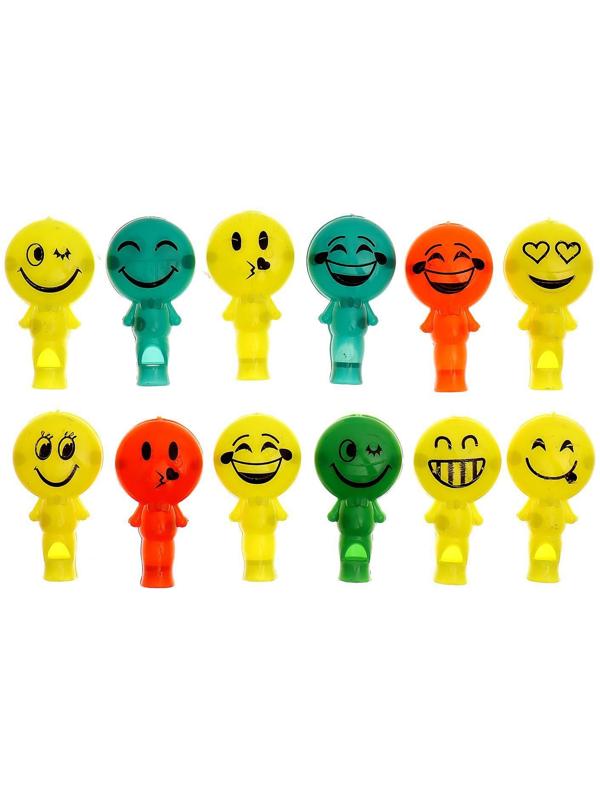 Свисток «Смайл», цвета МИКС