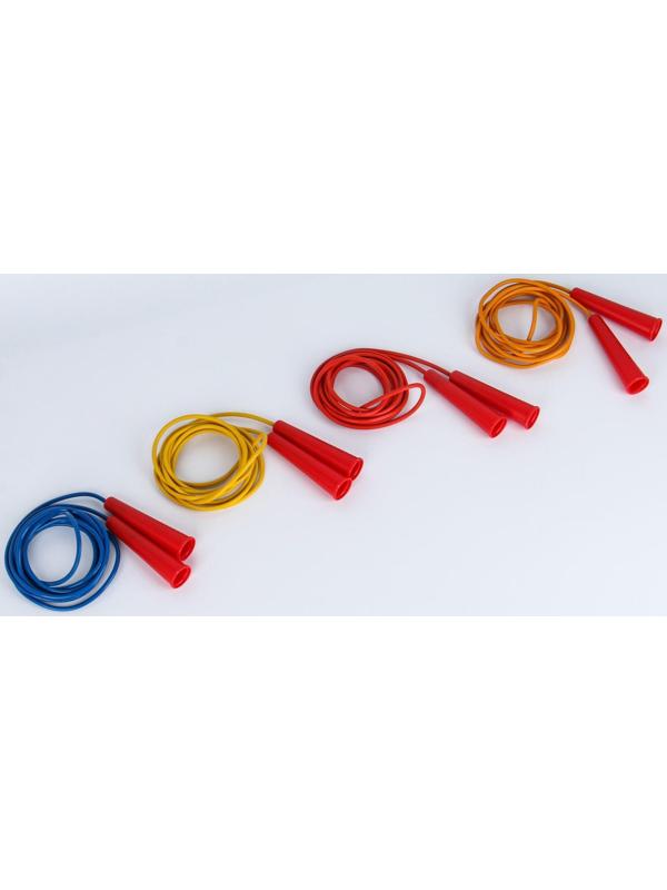 Скакалка 2.8 м, на рост 167-174 см, цветная, микс