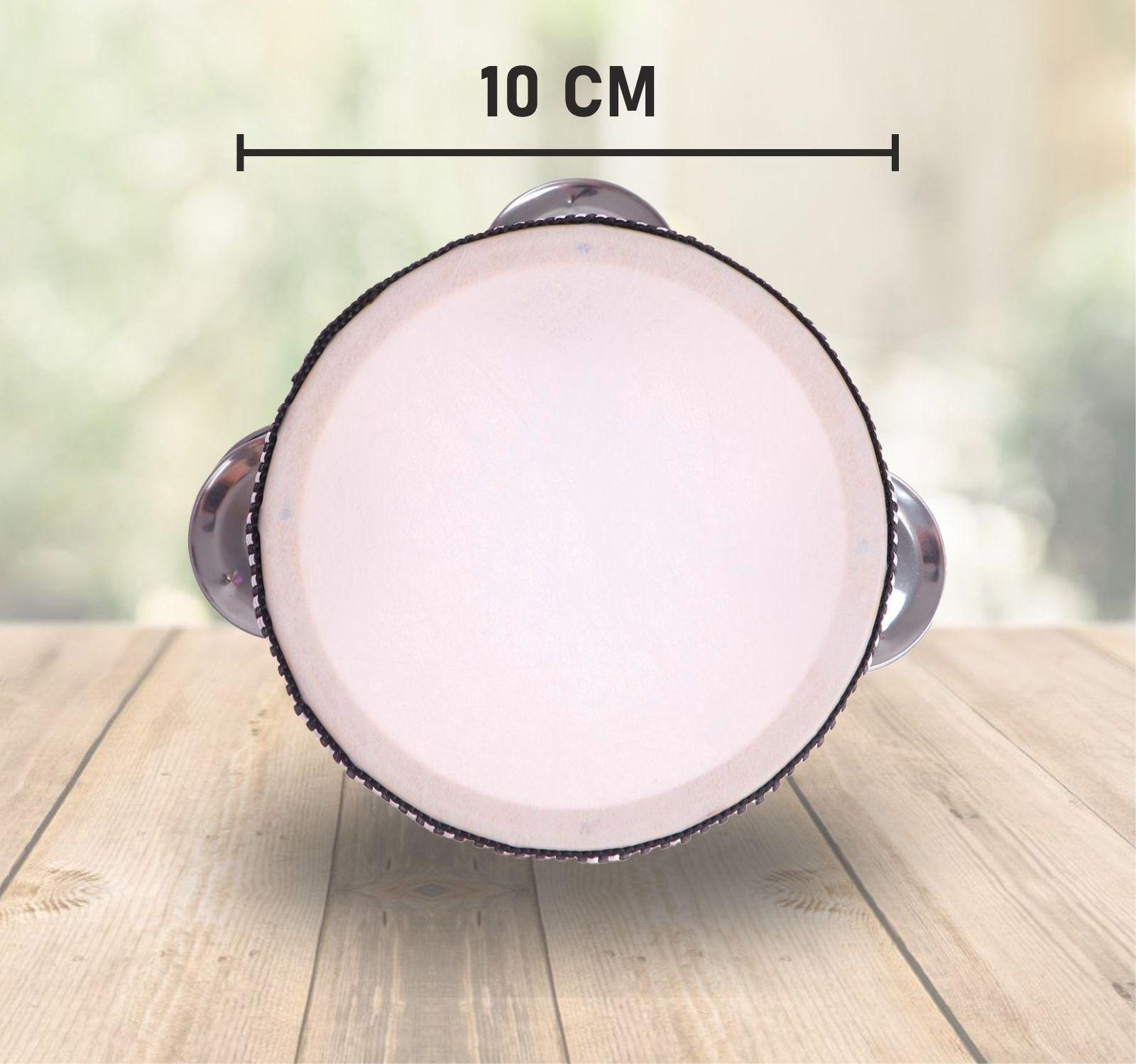 Бубен «Классика» 6 тарелок, 10×10×4,5 см