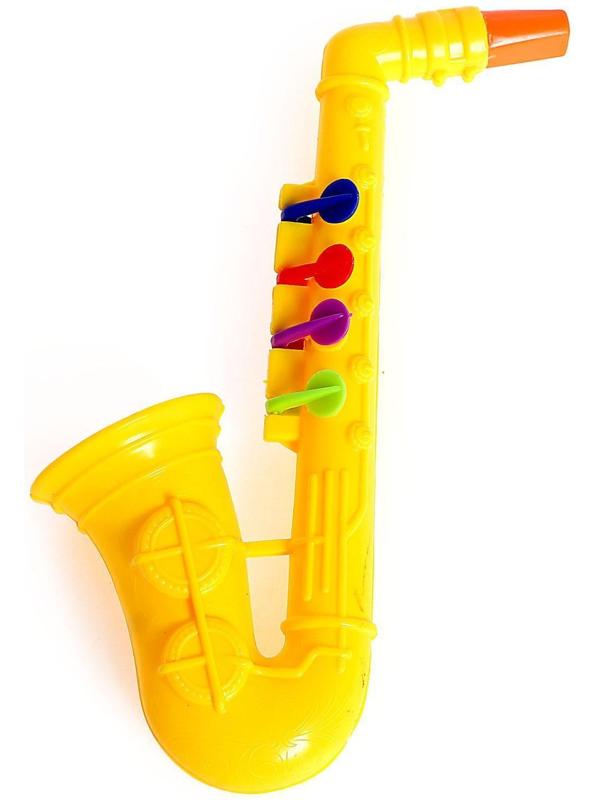Игрушка музыкальная-саксофон «Мелодия», цвета МИКС