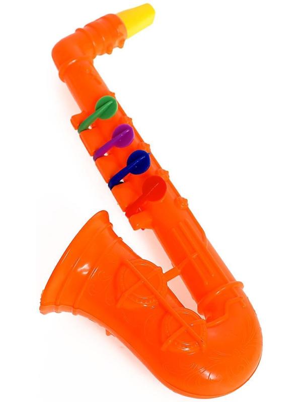 Игрушка музыкальная-саксофон «Мелодия», цвета МИКС