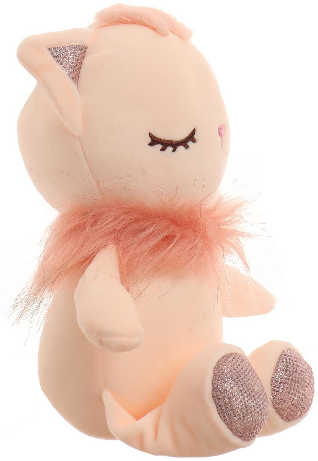 Мягкая игрушка «Кошечка», цвета МИКС