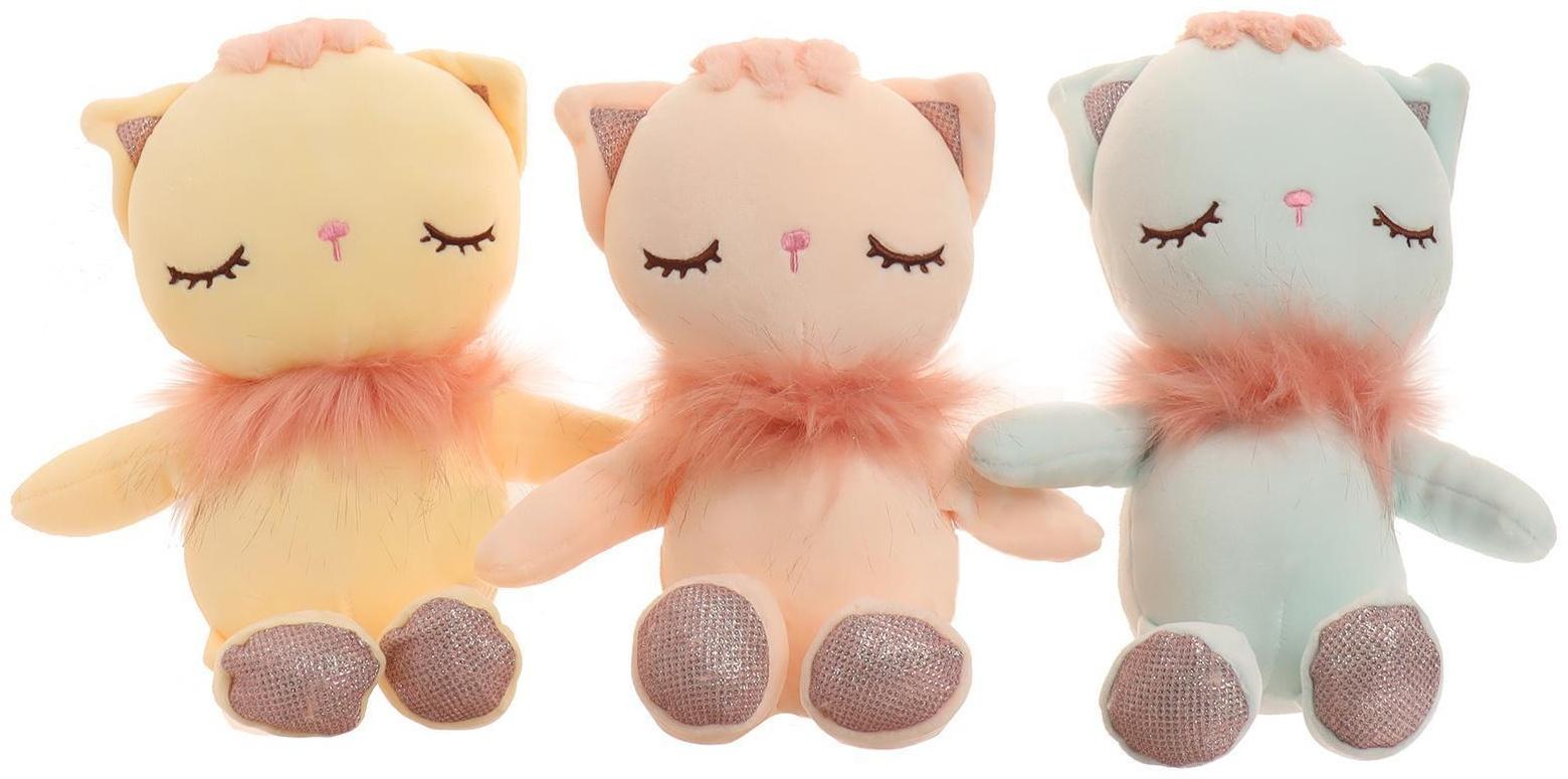 Мягкая игрушка «Кошечка», цвета МИКС