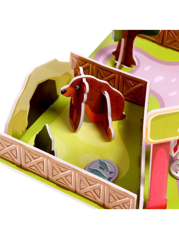 3D конструктор «Зоопарк», 41 деталь