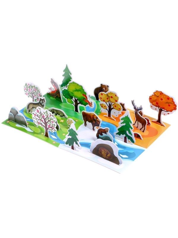 3D конструктор «Сезоны года», 31 деталь