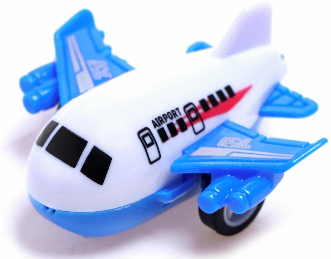 Набор инерционных самолетов «Авиалинии», 4 штуки