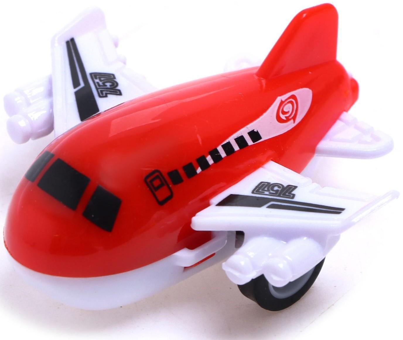 Набор инерционных самолетов «Авиалинии», 4 штуки