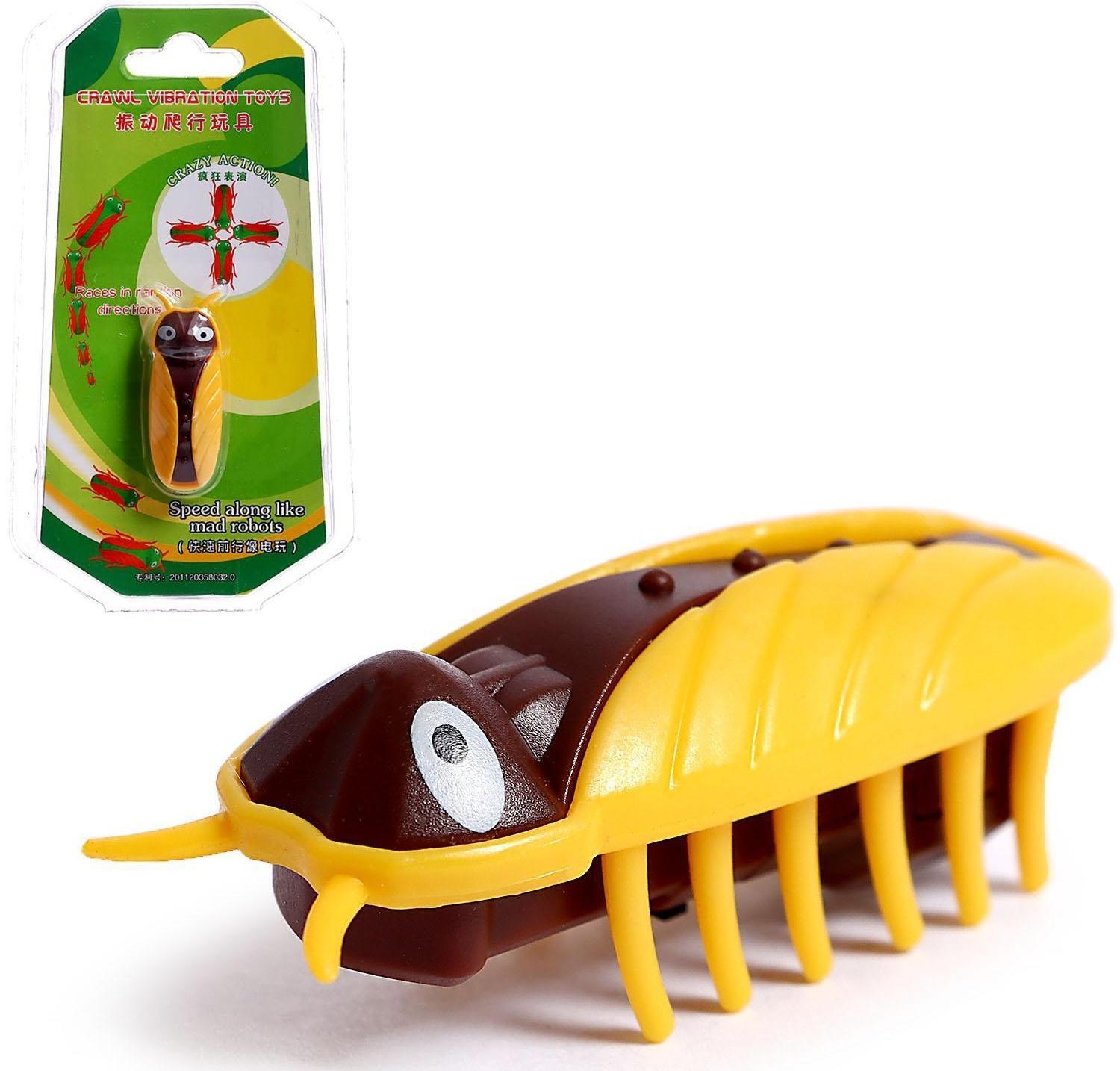 Жучок «Робот-жук», работает от батареек, МИКС