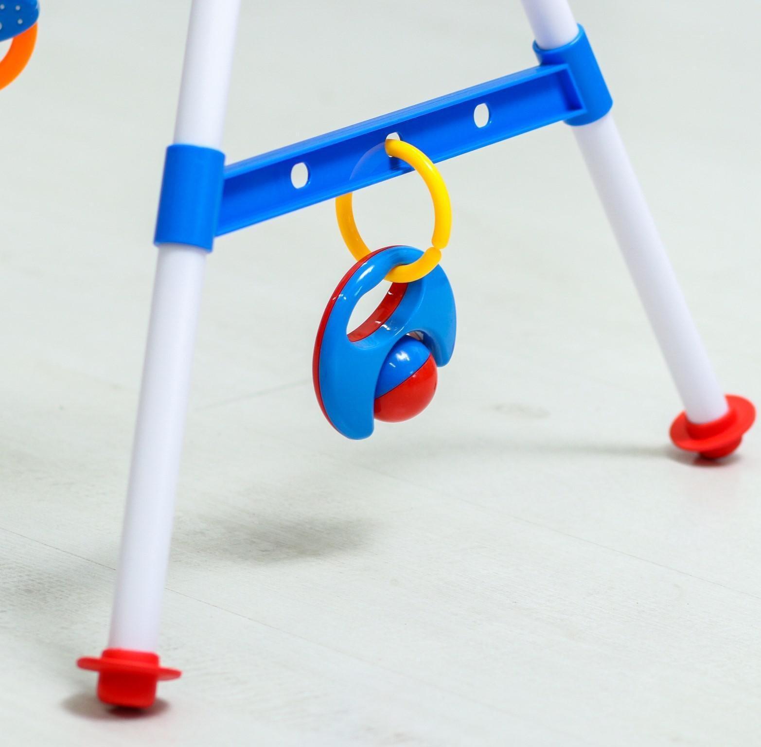 Игровой развивающий центр «Звонкий мишка», с ковриком