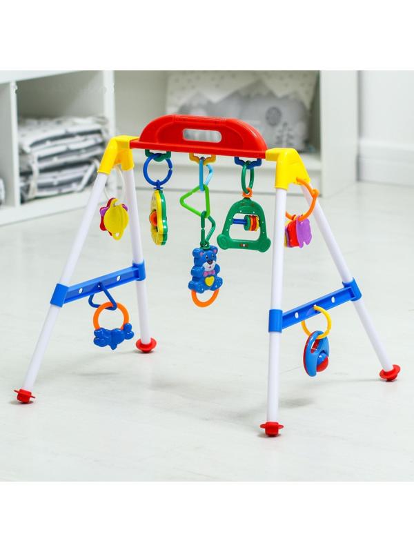 Игровой развивающий центр «Звонкий мишка», с ковриком