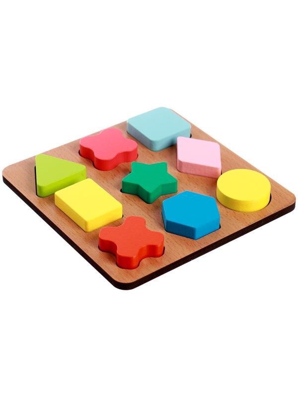 Сортер, основание, 9 деталей, 15 × 15 × 1,5 cм