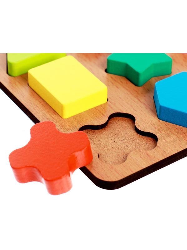 Сортер, основание, 9 деталей, 15 × 15 × 1,5 cм