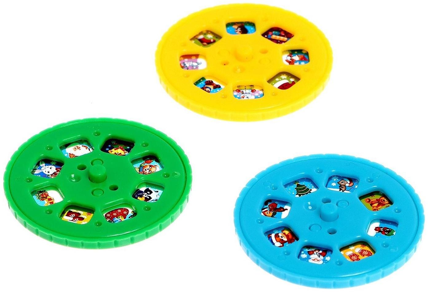 Игровой набор с проектором «Сказочный проектор», свет, 3 сказки