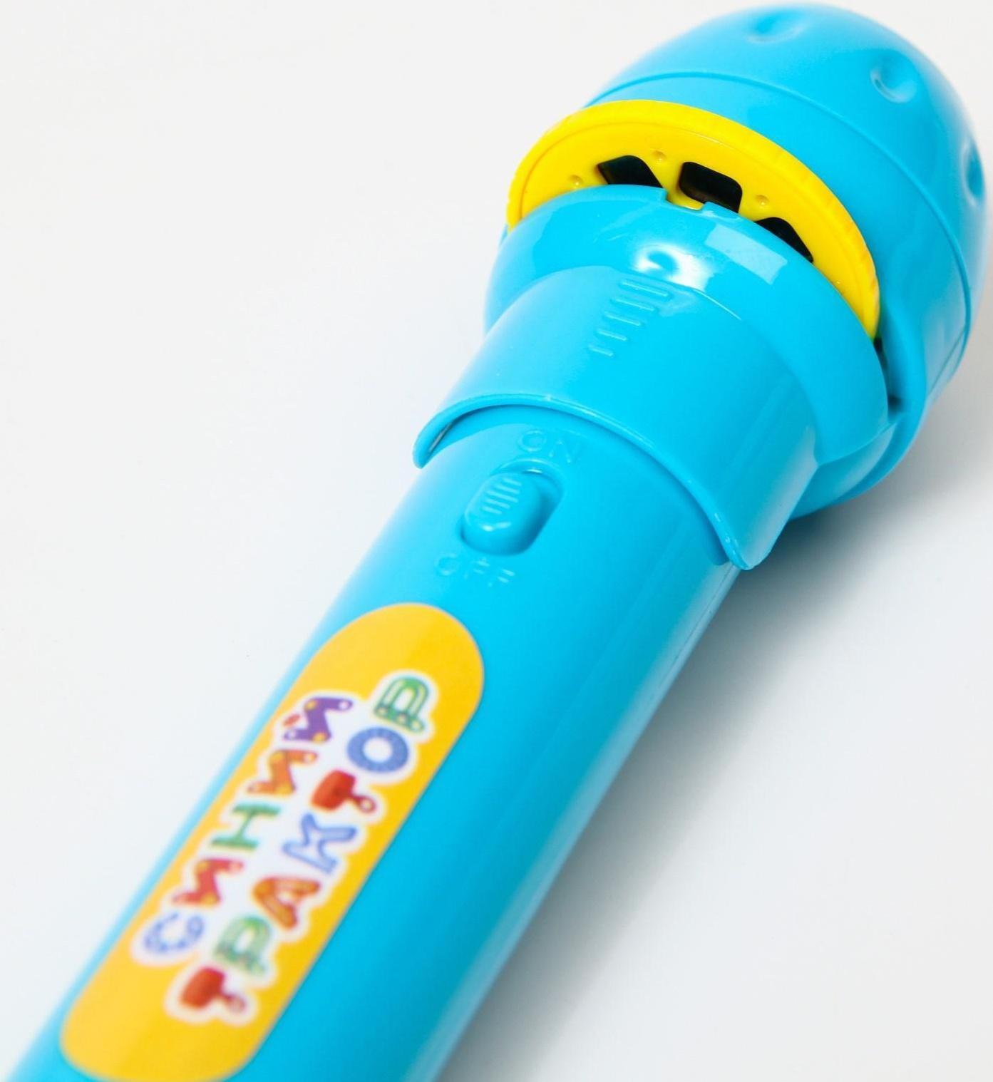 Проектор-фонарик «Синий трактор», свет, цвет синий