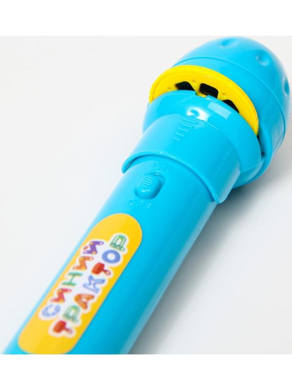 Проектор-фонарик «Синий трактор», свет, цвет синий