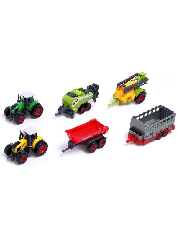 Набор металлических тракторов «Ферма» Q90333-3