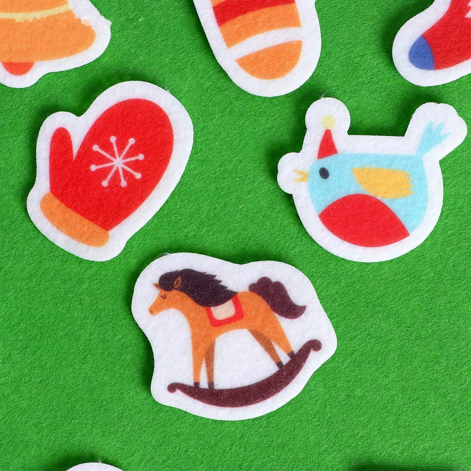 Новогодние фанты из фетра «Ёлочка»