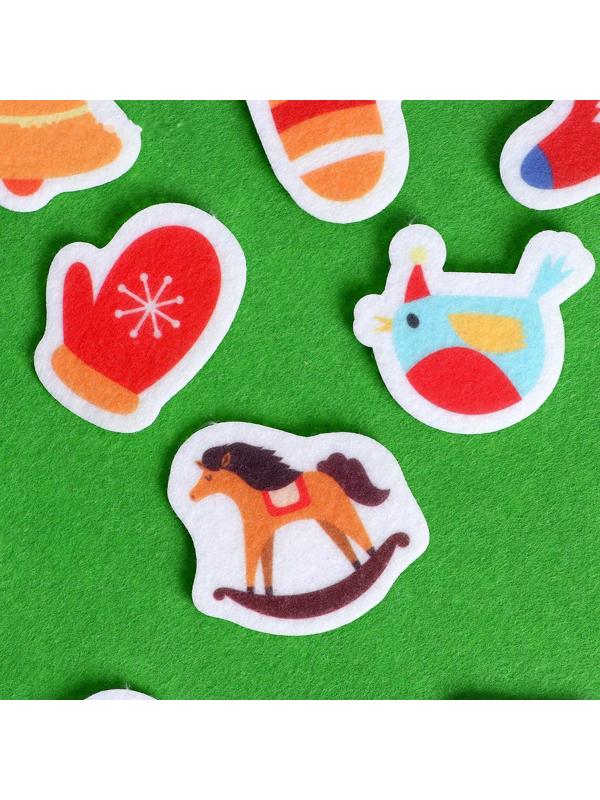 Новогодние фанты из фетра «Ёлочка»