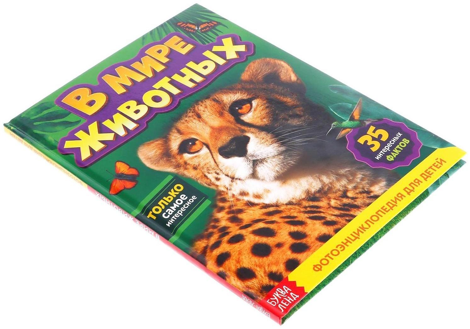 Фотоэнциклопедия для детей «В мире животных», 48 стр.