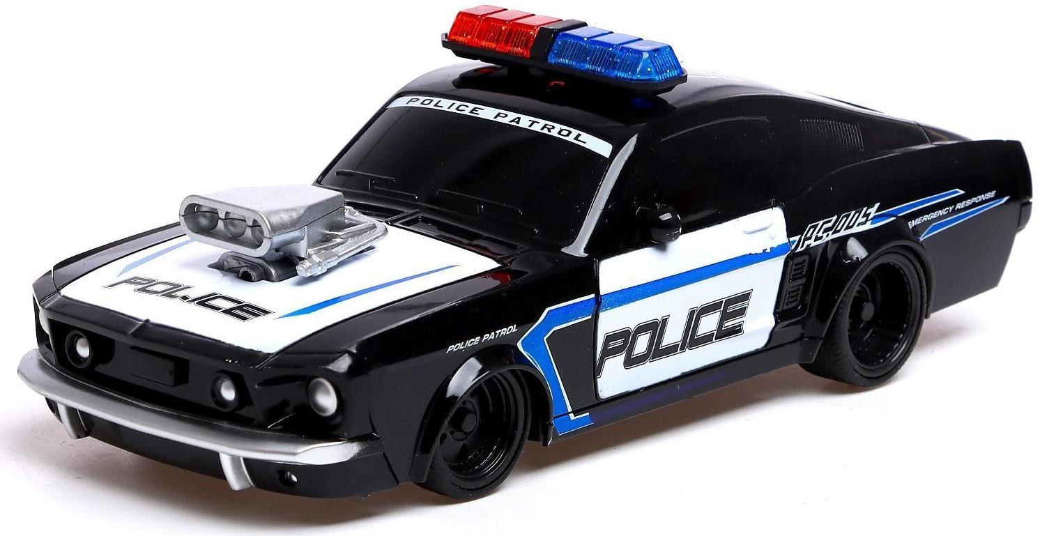 Набор машин радиоуправляемых «Полицейская погоня», 2 шт., 1:22, работают от батареек