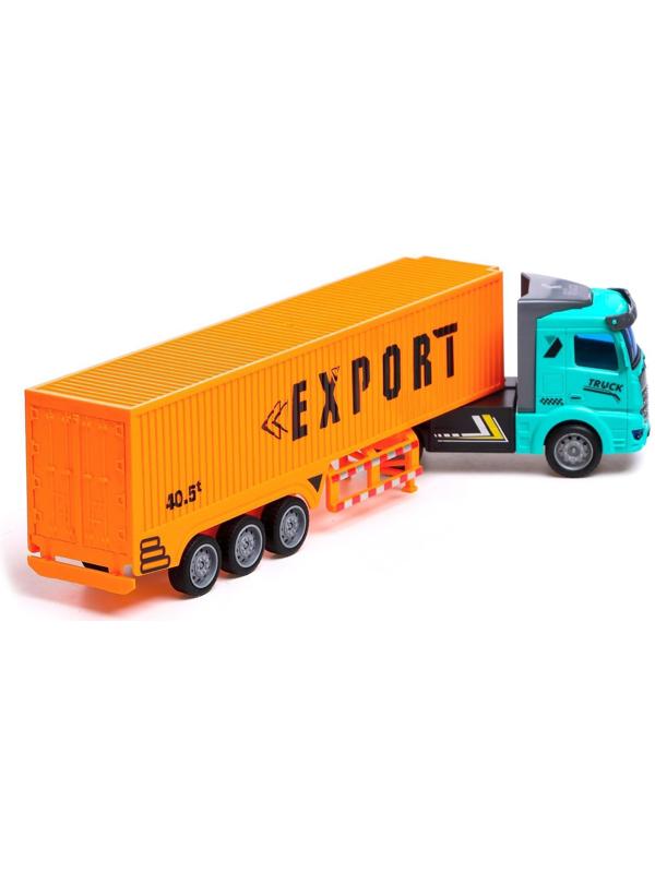 Грузовик инерционный «Контейнеровоз», 1:48