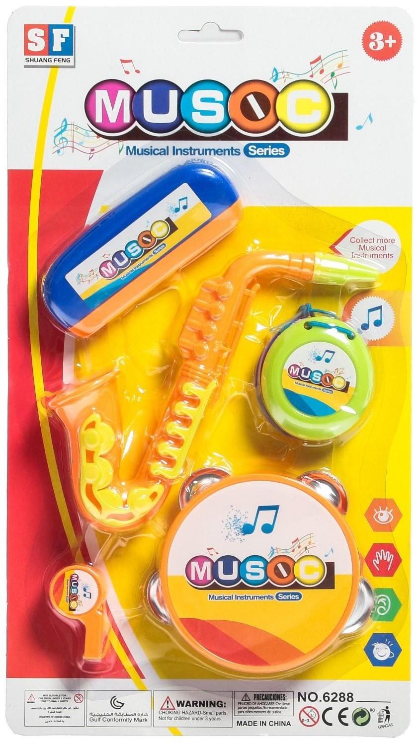 Набор музыкальных инструментов «Оркестр», 5 предметов