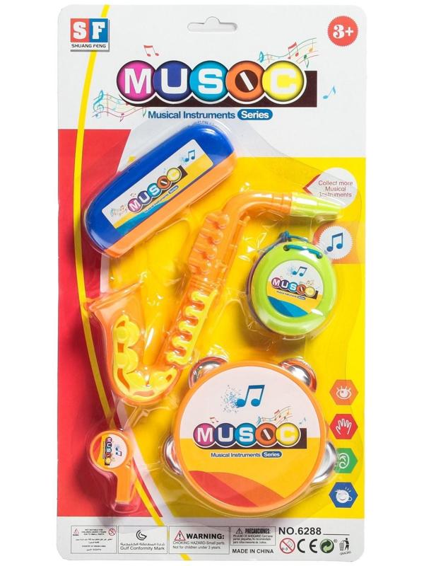 Набор музыкальных инструментов «Оркестр», 5 предметов