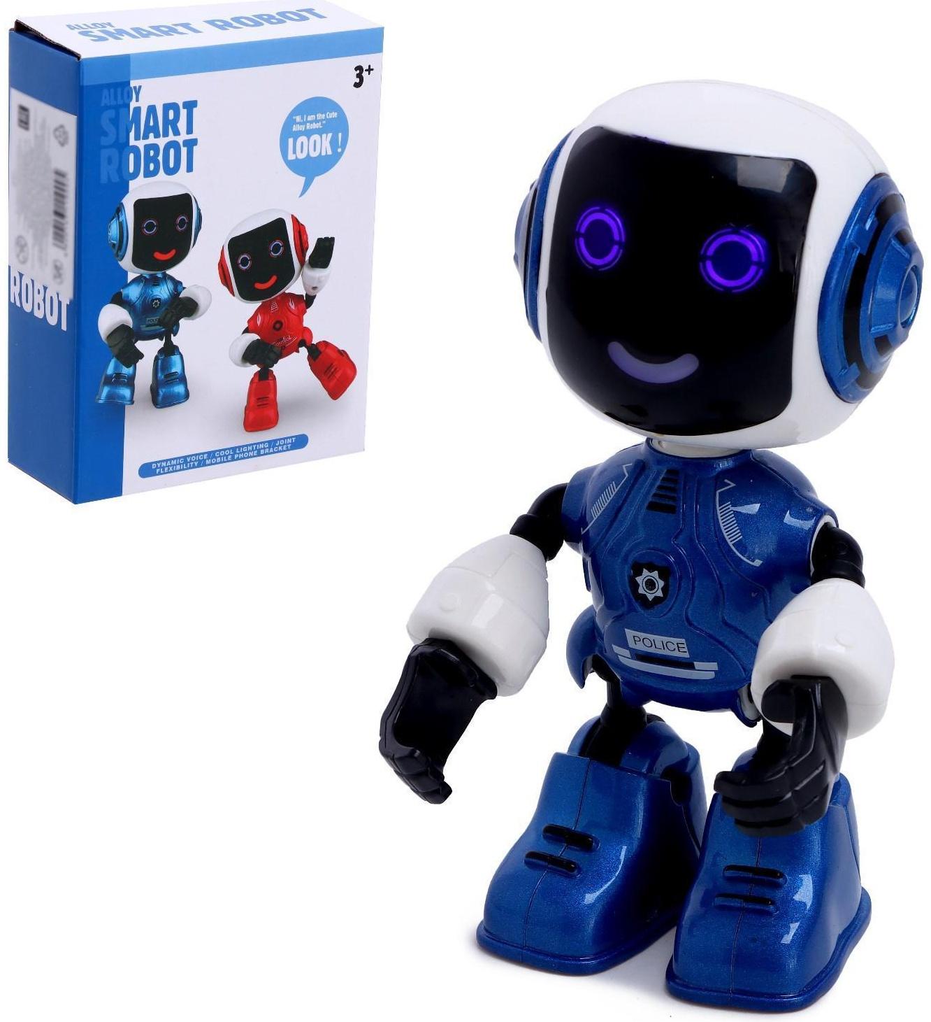 Робот «Вольт», световые и звуковые эффекты, работает от батареек, цвета МИКС