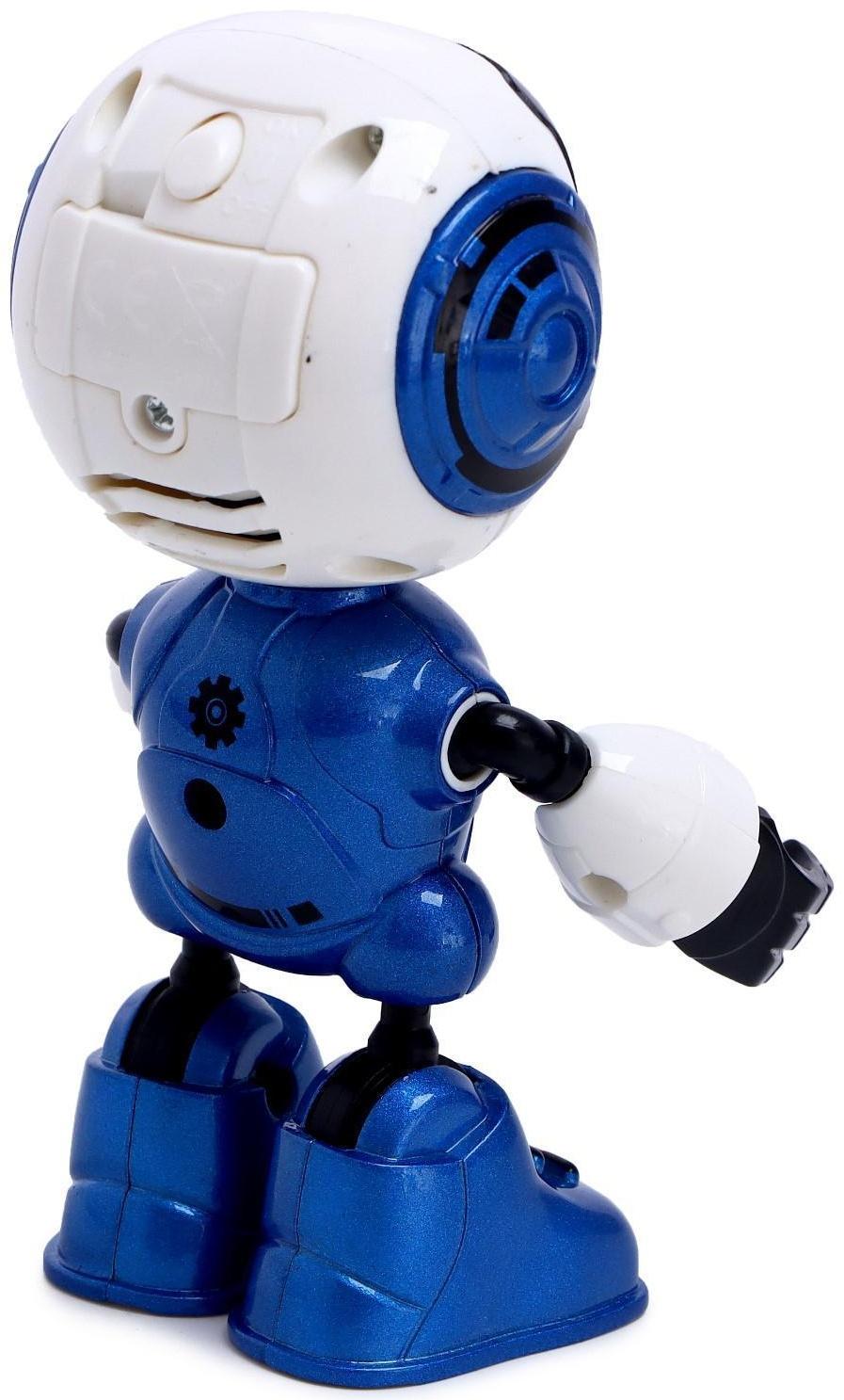 Робот «Вольт», световые и звуковые эффекты, работает от батареек, цвета МИКС