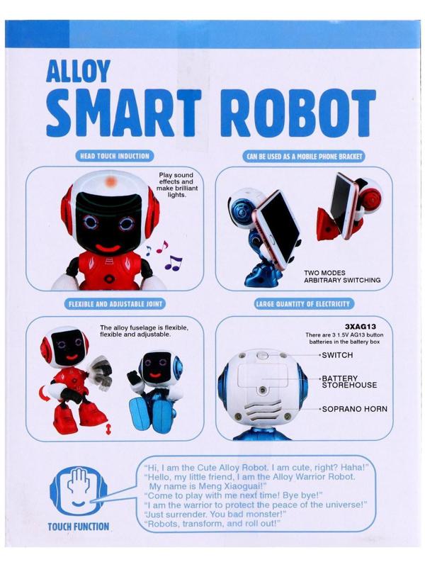Робот «Вольт», световые и звуковые эффекты, работает от батареек, цвета МИКС