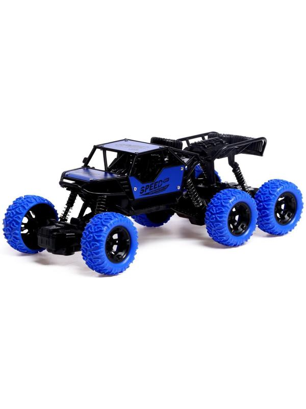 Джип радиоуправляемый «Монстр 6x6», работает от аккумулятора, МИКС