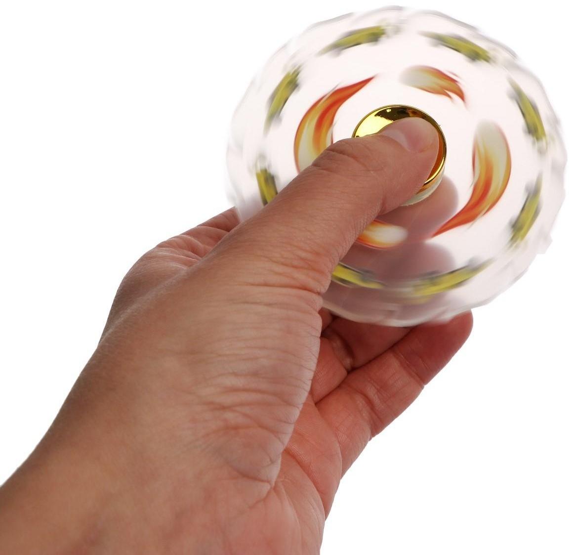 Бегущий спиннер «Жёлтая машина»