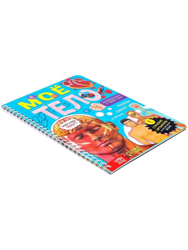 Книга с прозрачными страницами «Моё тело», 32 стр.