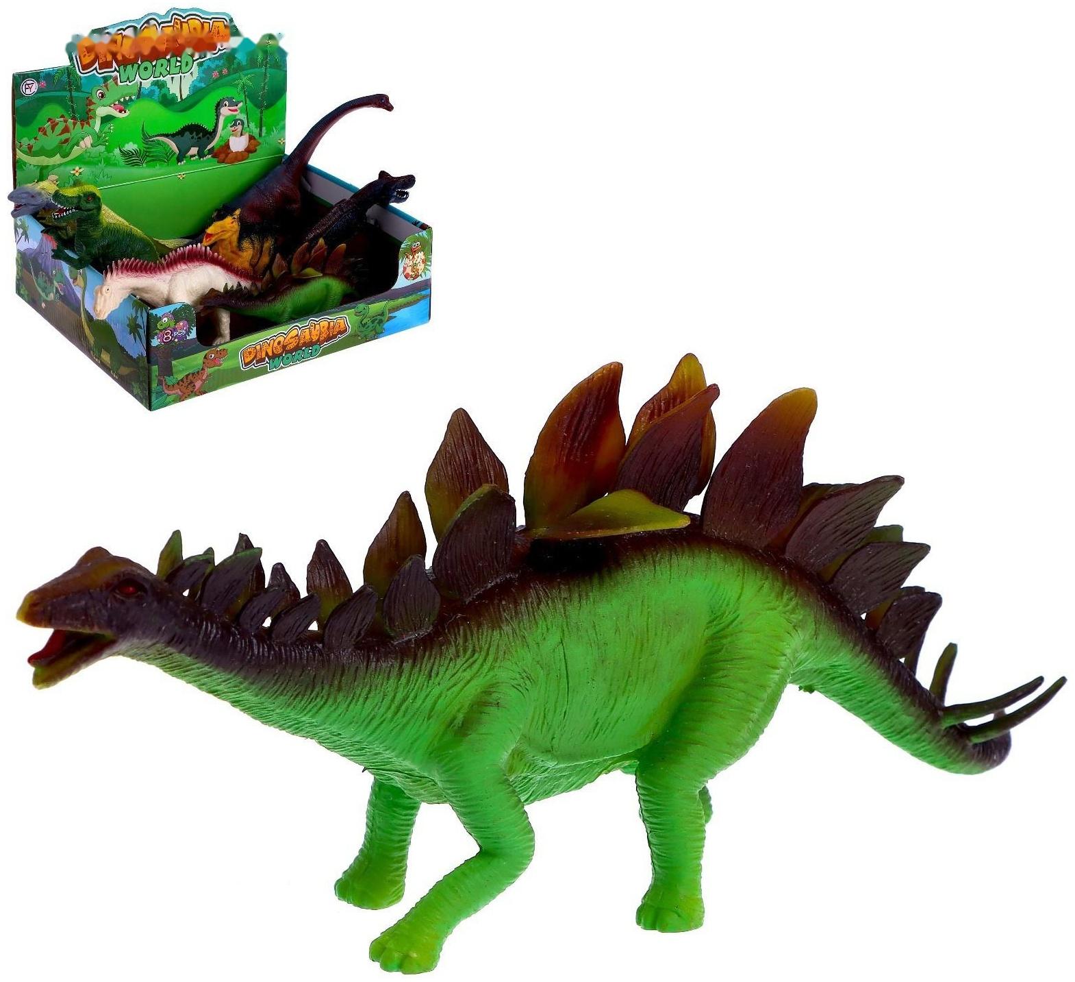 Фигурка динозавра «Мир динозавров», 8 видов, МИКС