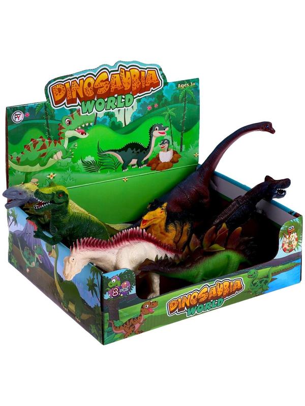 Фигурка динозавра «Мир динозавров», 8 видов, МИКС