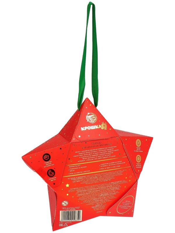 Подарочный набор развивающих, тактильных мячиков «Волшебная звезда» 5 шт. , новогодняя подарочная упаковка