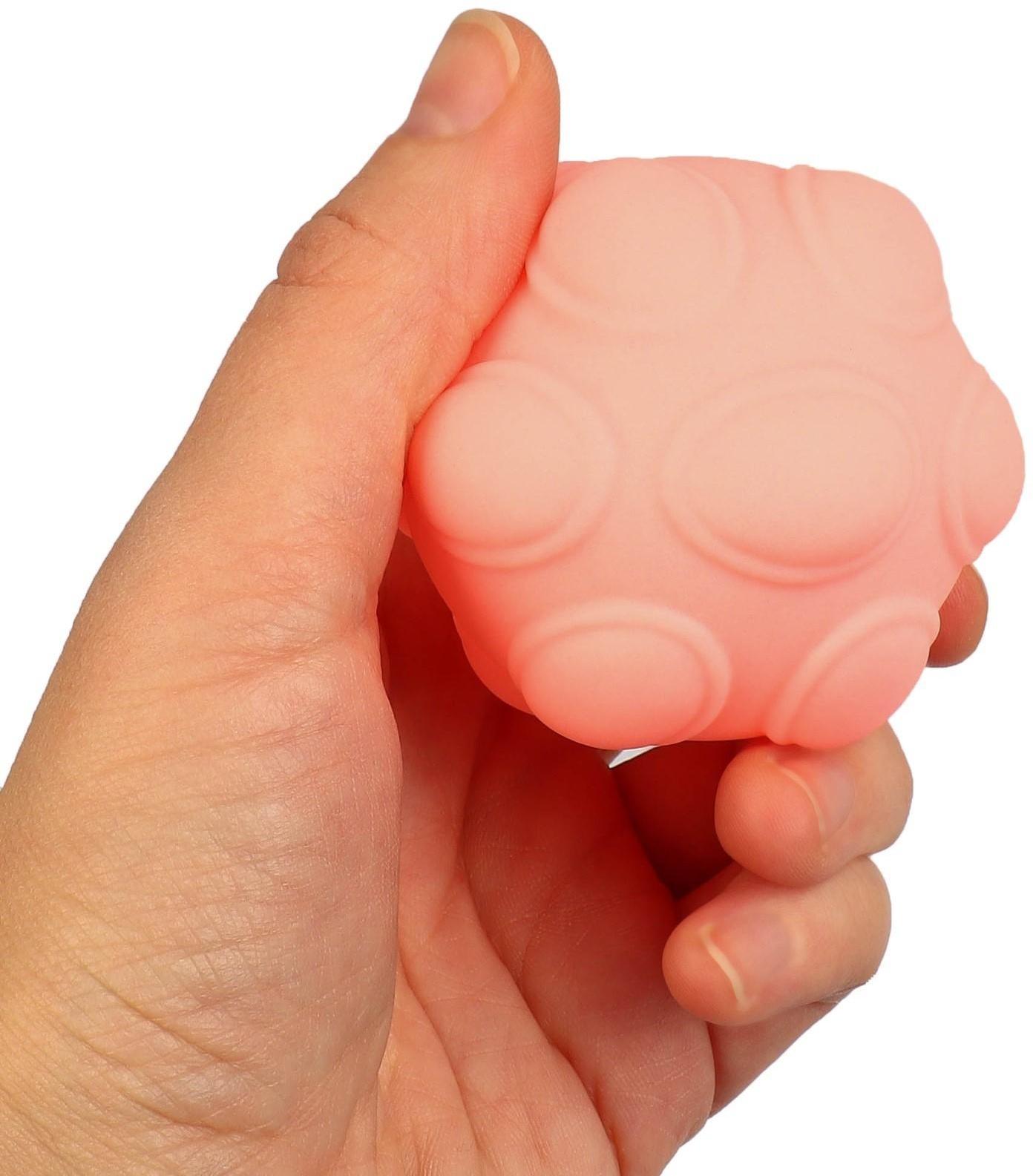 Подарочный набор развивающих, тактильных мячиков «Адвент-календарь» 9 шт., новогодняя подарочная упаковка